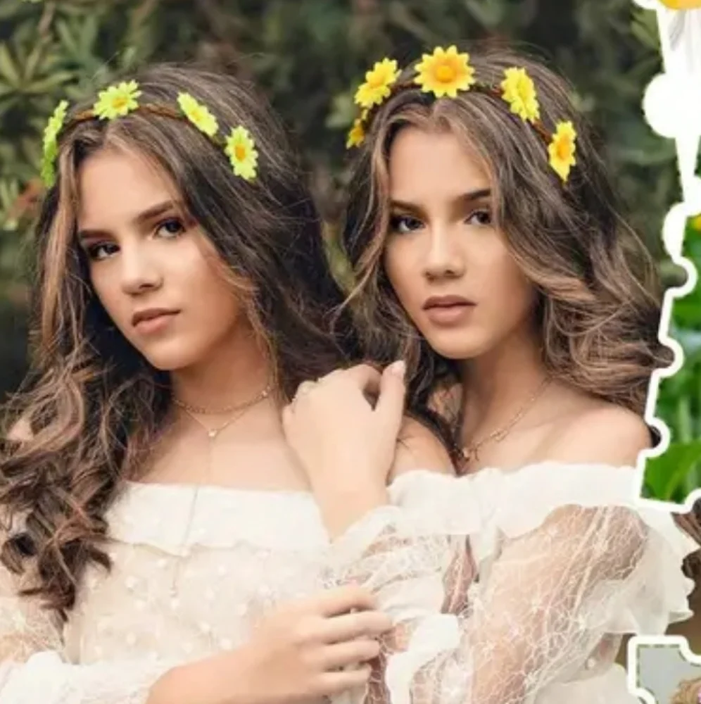 4/$15 Hair Boho Wedding Sunflower Headband for Women Handmade Hair Boho Wedding
